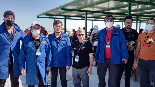 Teknofest'te Elazığ takımı Gökruh-Troket'ten önemli atış