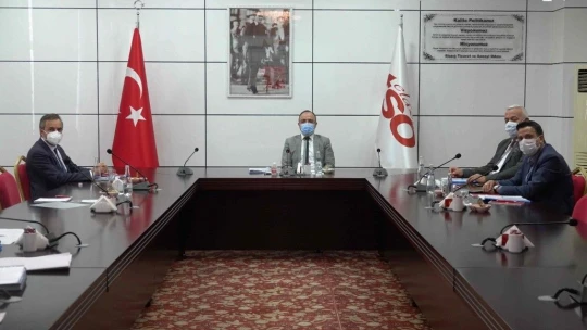 TEKNOVA OSB Yönetim Kurulu Toplantısı Elazığ TSO'da gerçekleştirildi