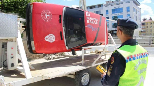 Trafik Haftası'nda vatandaş ve öğrenciler bilgilendirildi