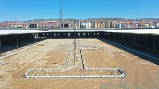 Traktörcüler Sitesi İnşaatında Sona Gelindi