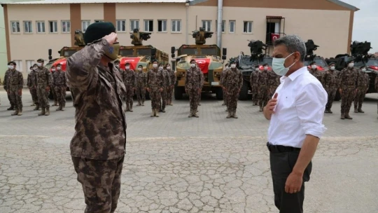 Tunceli'den PÖH'ler dualarla Suriye'ye uğurlandı