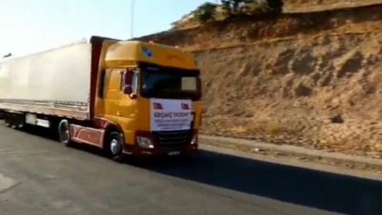 Tunceli'den sel bölgesine yardım