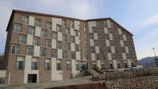 Tunceli vakıf binası öğrencilere yurt oldu