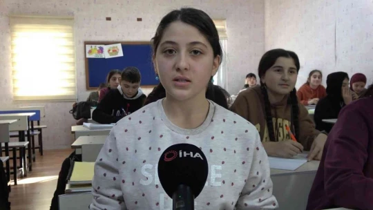 Türkiye'de eğitim gören Ahıska Türkü öğrencinin büyüyünce yapmak istediği meslek duygulandırdı