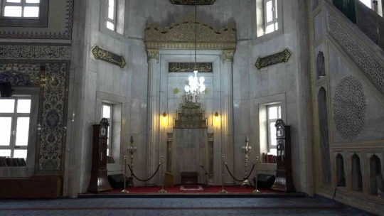 Türkiye'nin ilk asansörlü camisi Ramazan ayına hazır