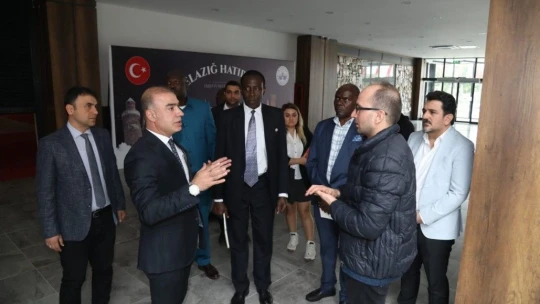 Uganda Cumhuriyeti Çevre ve Şehircilik Bakanlığı yetkilileri Elazığ'da