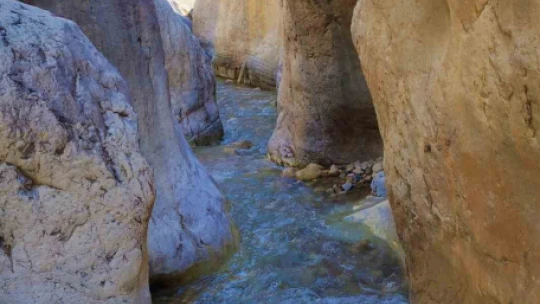 Uydudan haritaları incelerken 3 milyon yıllık kanyon keşfettiler
