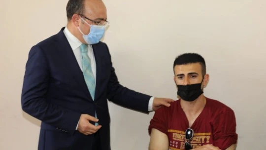 Vali Erkaya Yırık: 'Elazığ'da yüzde 51'lik kısım aşılandı'