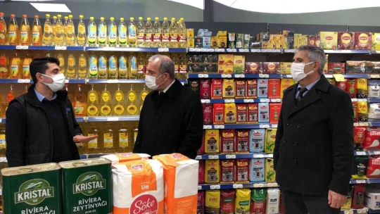 Vali Toraman'dan fahiş fiyat ve stok denetimi