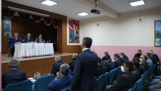 Vali Dr. Ömer Toraman Palu İlçesini Ziyaret Etti.