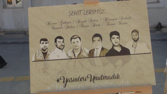 HÜDA PAR Elazığ Gençlik Kolları 6-8 Ekim Şehitleri Anısına Resim Sergisi Düzenledi