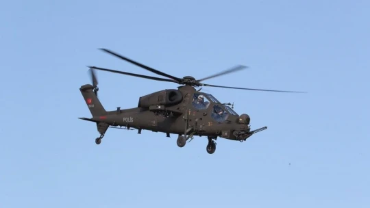 Yeni Atak helikopterleri Emniyet Genel Müdürlüğü'ne teslim edildi