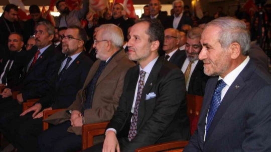 Yeniden Refah Partisi Genel Başkanı Erbakan: 'Erbakan hocamızın Milli Görüş bereketini her an yaşıyoruz'