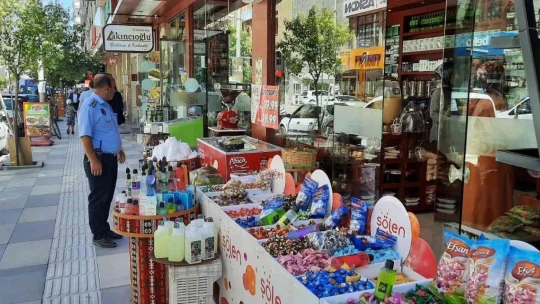 Zabıtadan Kurban Bayramı öncesi denetim