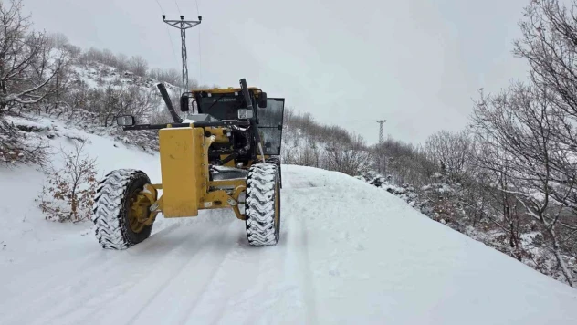 Elazığ'da 96 köy yolu ulaşıma açıldı