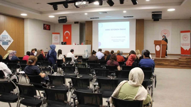 Elazığ'da anne sütünün önemi ele alındı