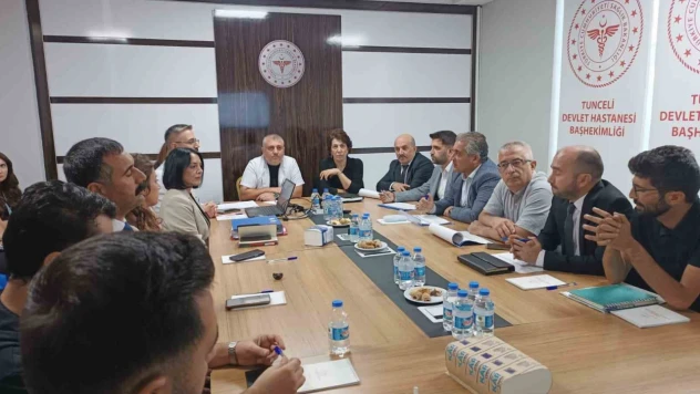 Elazığ'da sağlık tesisleri değerlendirildi