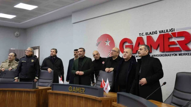 Elazığ il protokolü GAMER'i ziyaret etti