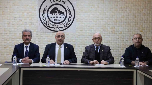 Elazığ Ticaret Borsası 2025'i değerlendirdi, 2026 hedeflerini açıkladı