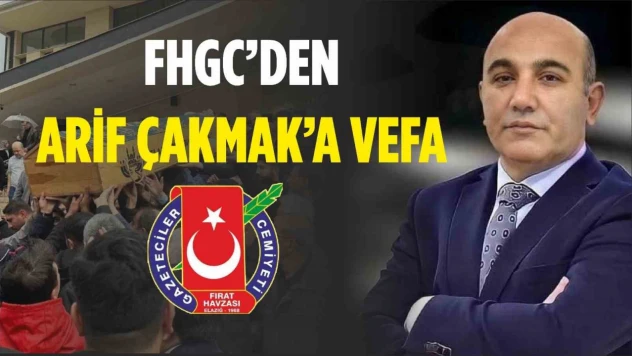 FHGC'den Arif Çakmak'a vefa