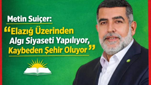 Metin Suiçer: 'Elazığ'ın Geleceği Meclis Polemikleriyle Değil, Somut Planlarla Şekillenmeli'