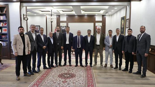 TÜRK-İŞ Elazığ İl Başkanlığı'ndan yoğun ziyaret trafiği: Çalışma Hayatının Sorunları Masaya Yatırıldı