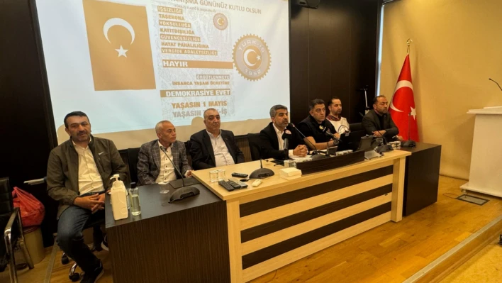 1 Mayıs Emek ve Dayanışma Gününde Sendikalardan Ortak Açıklama