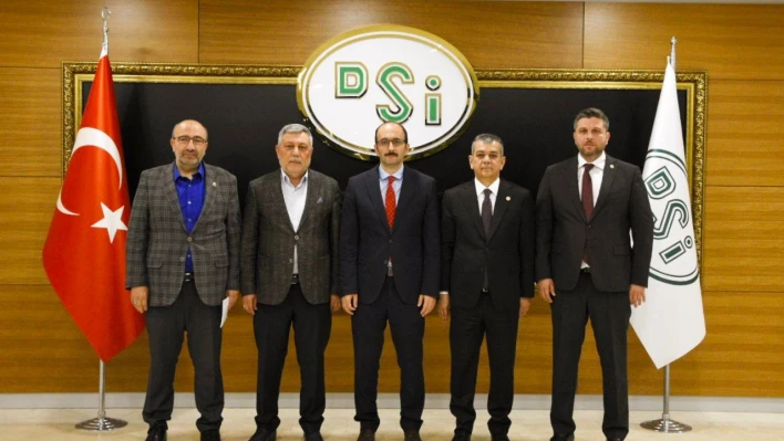 AK Parti Elazığ Milletvekilleri ve İl Başkanından DSİ Genel Müdürüne ziyaret