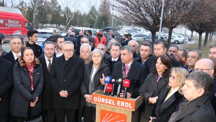 Chp Elazığ Milletvekili Gürsel Erol Başkanlığı'ndaki Çalışma Grubu Elazığ'a Geldi