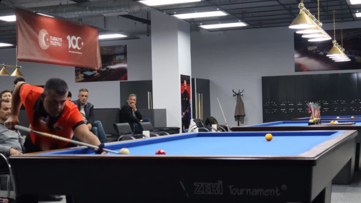 Cumhuriyet Kupası Bilardo Turnuvası Tamamlandı