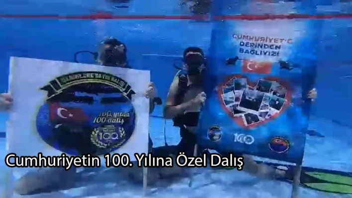 Cumhuriyetin 100. Yılına Özel Dalış