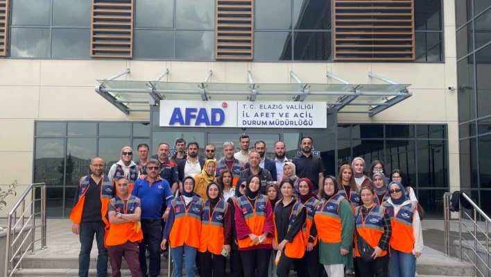 Elazığ AFAD İl Müdürlüğü Gönüllüleri Sahaya Hazırlıyor