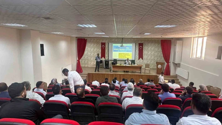 Elazığ'da  Yaz Kur'an Kursları Eğitim Semineri düzenlendi