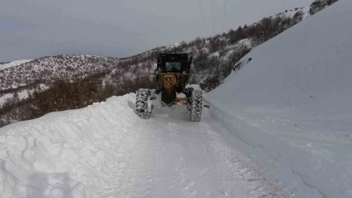 Elazığ'da 505 köy yolu ulaşıma kapandı