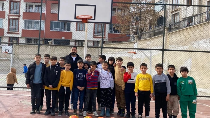 Elazığ'da 6 bin öğrenciye basketbol taraması