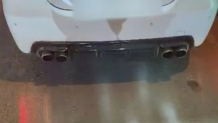 Elazığ'da abarth egzoz kullanan 446 araca 3 buçuk milyon ceza yazıldı