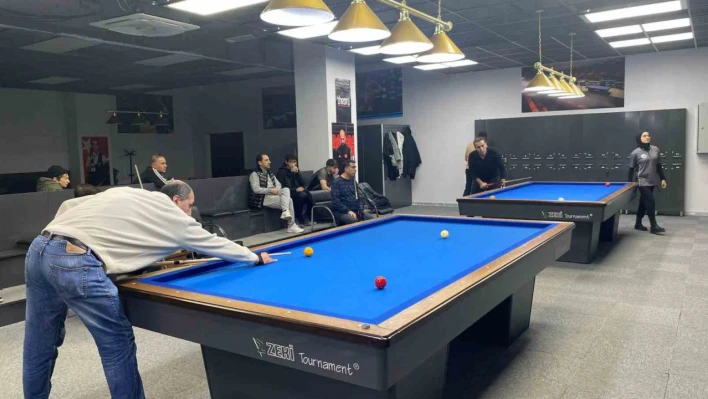 Elazığ'da Çanakkale Şehitlerini Anma Bilardo Turnuvası düzenlendi