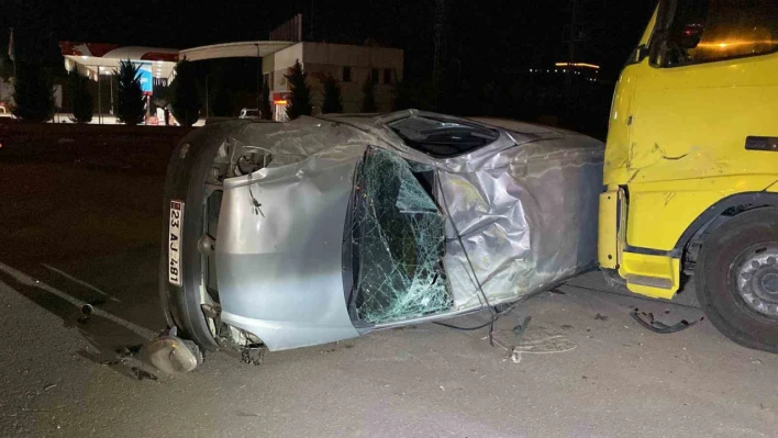 Elazığ'da feci kaza: 1'i ağır 3 yaralı
