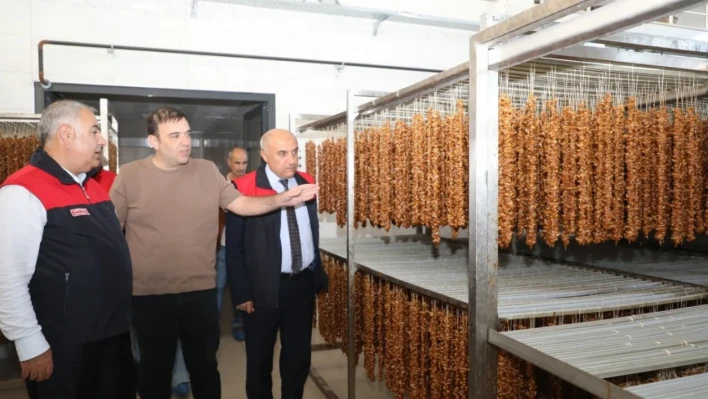 Elazığ'da hibe desteği alan işletmeler denetlendi