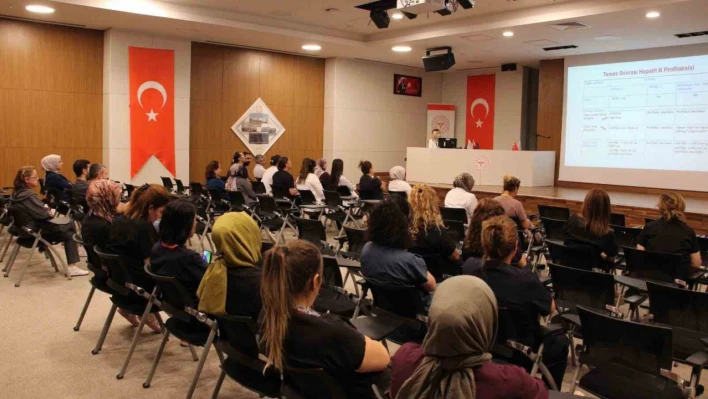 Elazığ'da sağlık çalışanlarına eğitim verildi