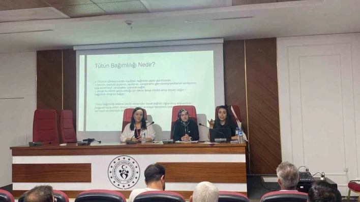 Elazığ'da sigara bırakma kampanyası etkinlikleri sürüyor