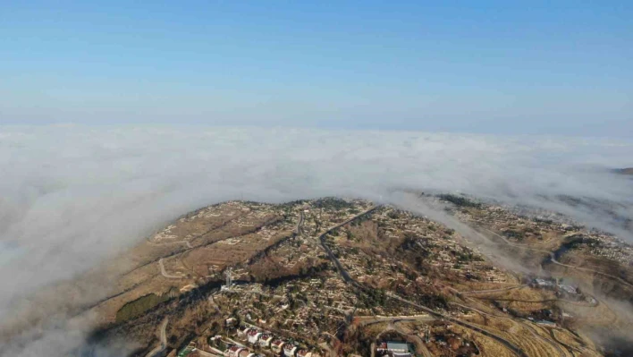 Elazığ'da sis etkili oldu