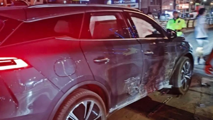 Elazığ'da trafik kazası: 1 yaralı