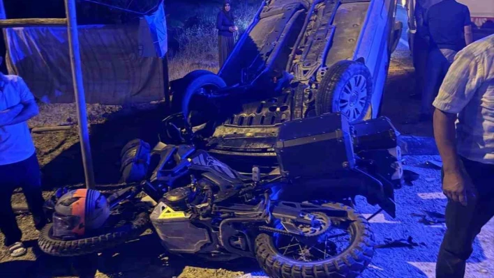 Elazığ'da trafik kazası: 2 yaralı