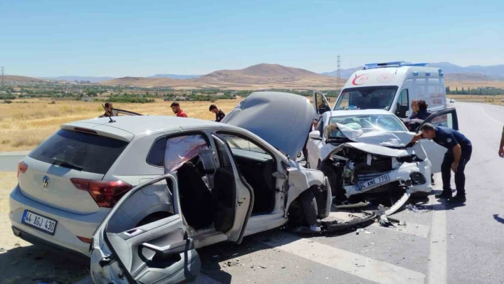 Elazığ'da trafik kazası: 7 yaralı