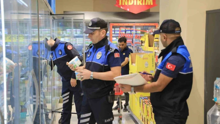 Elazığ'da zabıta ekiplerinden sıkı denetim