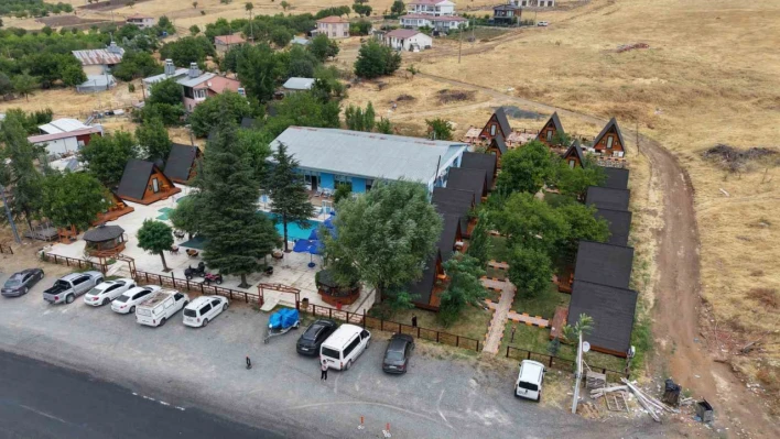 Elazığ'ın tek bungalov otelinin işleri dolandırıcılar yüzünden yüzde 50 düştü