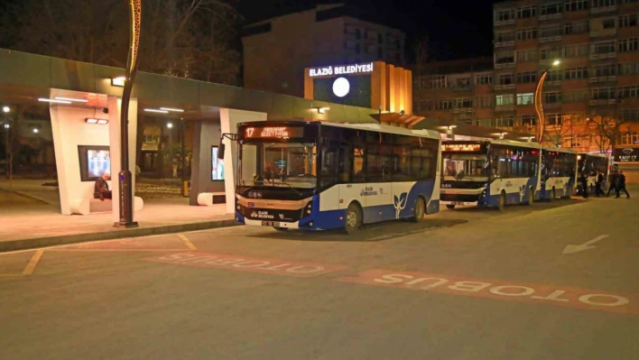 Elazığspor-Vanspor FK maçı için otobüs saatleri uzatıldı
