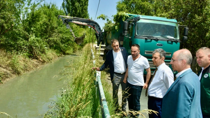 Erol Keleş Kanal Temizleme Çalışmalarıyla İlgili Yetkililerle Bir Araya Geldi