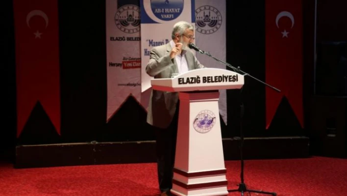 KUR'AN VE SÜNNET BÜTÜNLÜĞÜ KONFERANSI YAPILDI